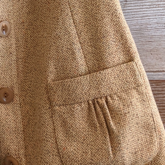 Tabitha by Anthropologie, Jacket, Size 12, Mustard Yellow - Picture 3 of 3